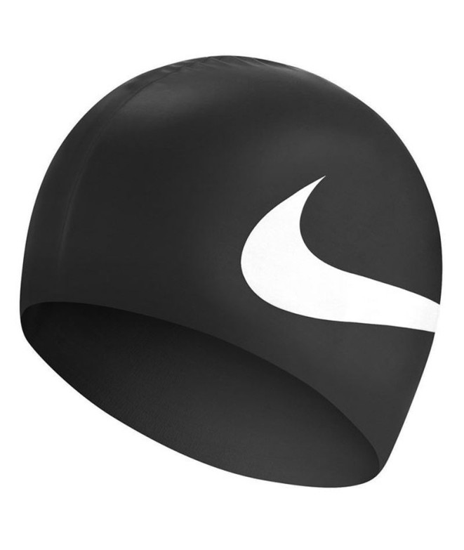 Boné de Natação Nike Big Swoosh Preto
