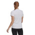 Top de treino adidas Primeblue D2M Logo Sport W Branco/Preto