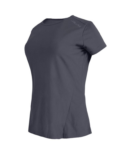 Camiseta running Joluvi da Runplex W Cinzento Escuro