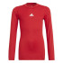 Camisola de futebol adidas Techfit Top Boys Red