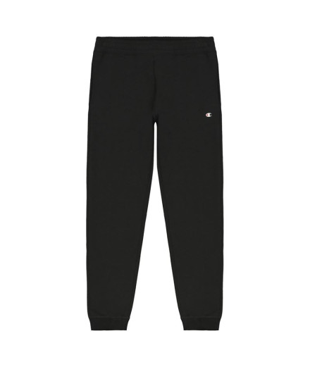 Calças compridas Champion Rib Cuff M Preto