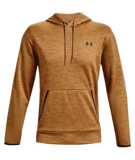 Sweat com capuz Under Armour Fleece Twist M Castanho