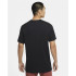 Camiseta running Nike de Dri-FIT M Preto