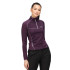 T-shirt Regatta Yonder Half-Zip W Roxo escuro