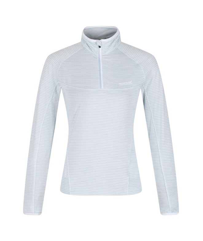 T-shirt Regatta Yonder Half-Zip W Azul claro