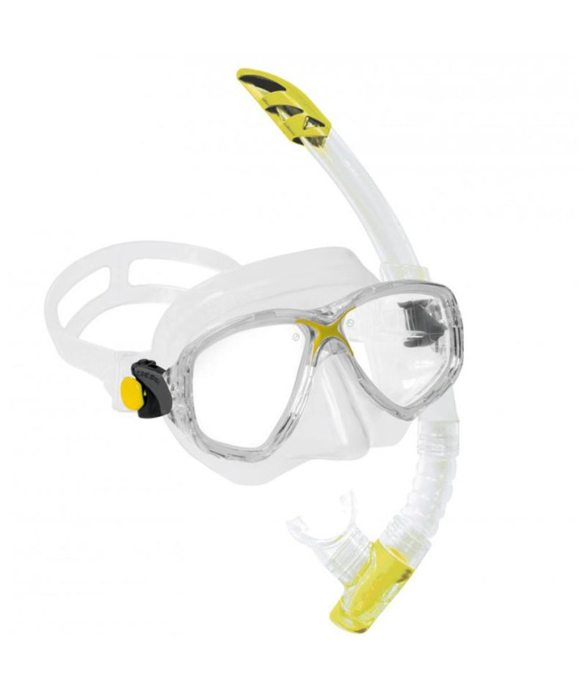 Kit de snorkel Cressi Sub Marea VIP Amarelo...