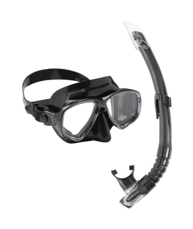 Kit de snorkel Cressi Sub Marea VIP Preto...