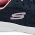 Sapatilhas Skechers Dynamight 2.0-Homesp Mulher Malha azul-marinho/Rosa