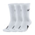 Pack meias Nike por 3 Everyday Crew Branco
