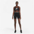 Sutiã esportivo Nike Dri-FIT Swoosh Cinzento