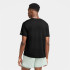 Camiseta running Nike manga curta Dri-FIT Miler M Preto