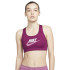 Sutiã esportivo Nike Dri-FIT Swoosh W Sangria