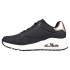SapatilhasSkechers Uno - Mulher Preto cintilante