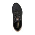 SapatilhasSkechers Uno - Mulher Preto cintilante