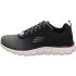 Sapatilhas Skechers Track-Ripkent Homem Têxtil verde-oliva/guarnição preta