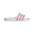 Chinelos adidas Adilette Azul Branco Mulher