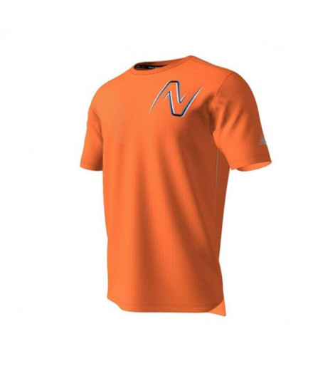 Camiseta running New Balance por GR Impact Run M Laranja