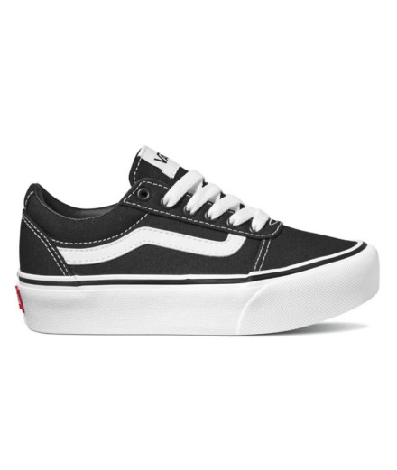 Sapatilhas Vans Ward Plataforma Meninas Preto