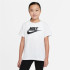 Camiseta Nike Roupa de desporto branca para raparigas