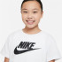 Camiseta Nike Roupa de desporto branca para raparigas