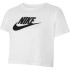 Camiseta Nike Roupa de desporto branca para raparigas