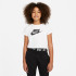 Camiseta Nike Roupa de desporto branca para raparigas