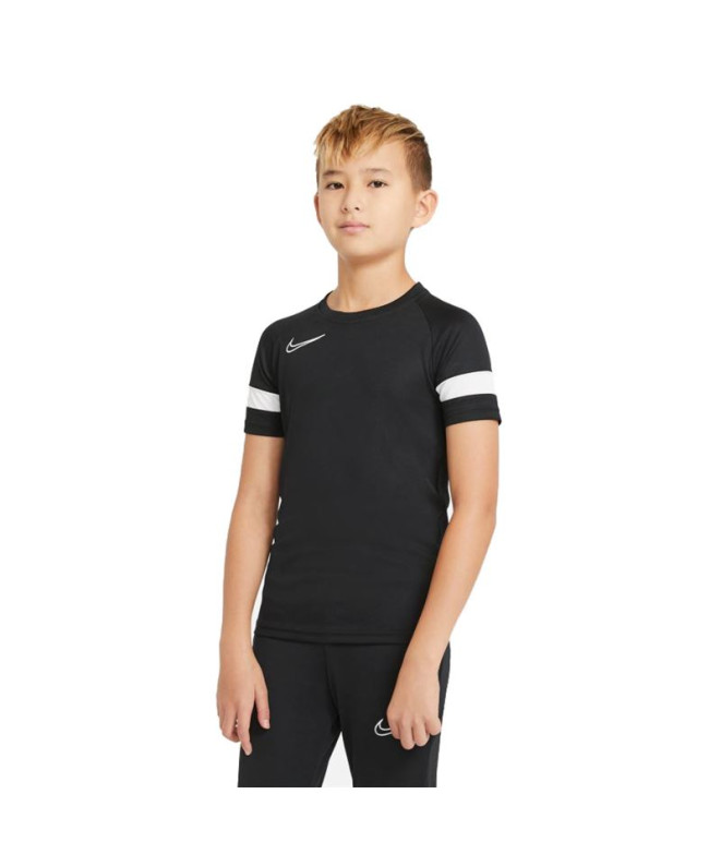 Camiseta Nike Dri-FIT Academy Rapazes Preto