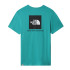 T-shirt The North Face Redbox Verde