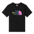 T-shirt The North Face Easy Girl Preto Multicolorido