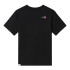 T-shirt The North Face Easy Girl Preto Multicolorido