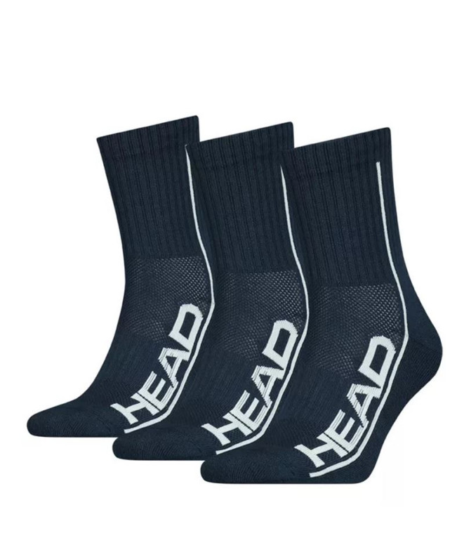 Meias Head Performance PK3 Azul
