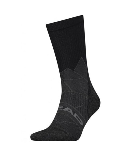 Meias longo Head Hiking 1PK Preto