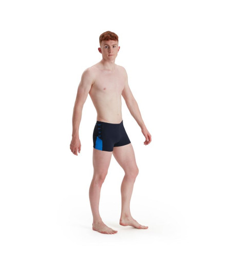 Fato de banho Speedo Boom Logo Splice Aquashort M ue preto