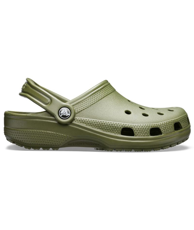 Tamancos Crocs Verde clássico do Exército dos EUA