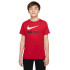 Camiseta Nike Roupa de desporto para rapaz Vermelho