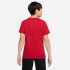 Camiseta Nike Roupa de desporto para rapaz Vermelho