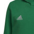 Casaco com capuz para futebol adidas Entrance 22 Kids Green