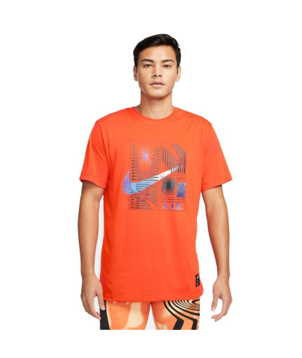 Camiseta Nike Yoga Dri-FIT A.I.R M Laranja