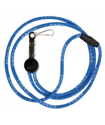 apito tênis Lanyard do Fox 40 Break-Away Blue