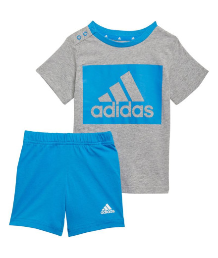 Conjunto adidas Essentials Kids Cinzento