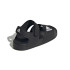 Sandálias adidas natação da Adilette Kids Preto