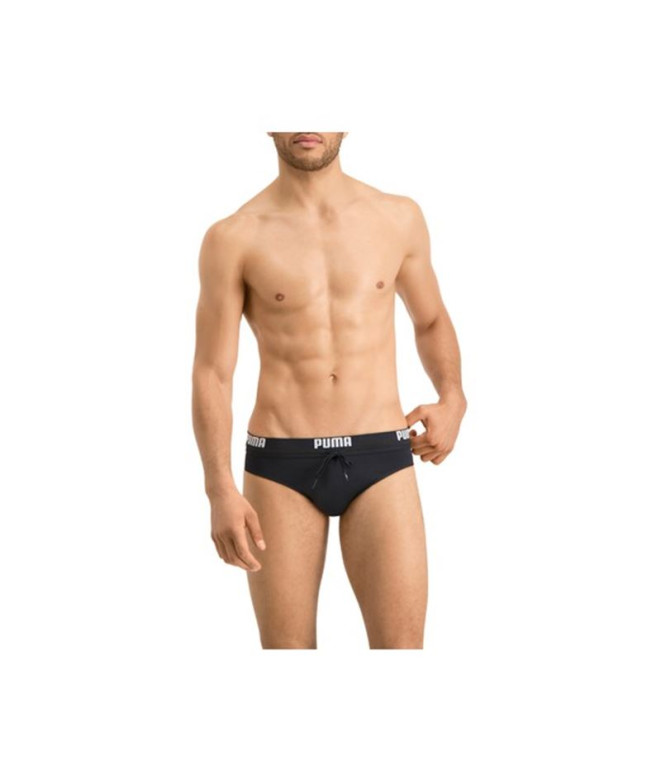 Fato de banho cuecas Puma Swim Homem preto