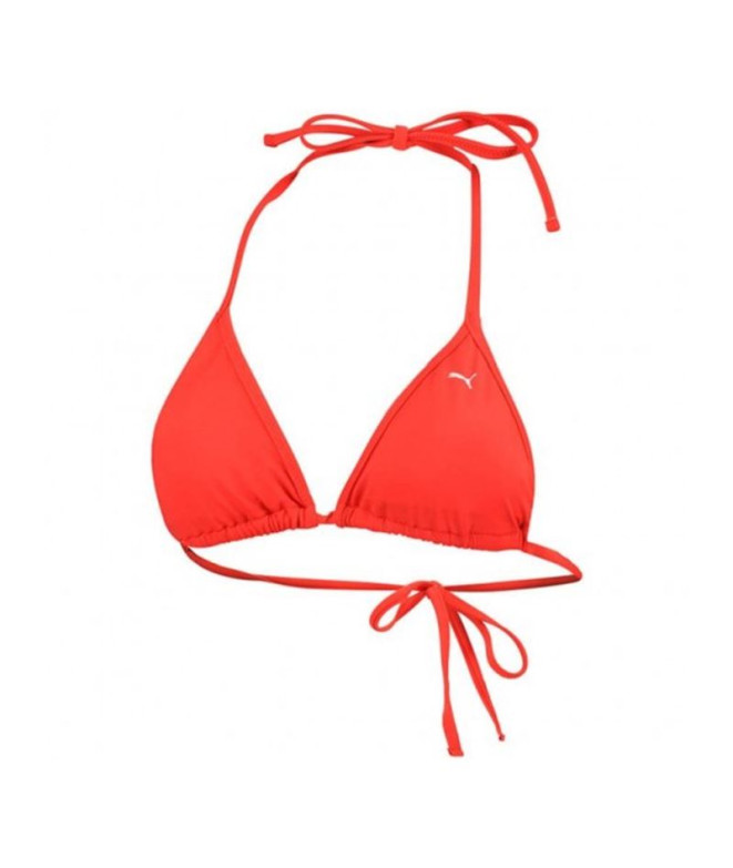 Sutiã triângulo Puma Swim biquíni Top 1P Mulher