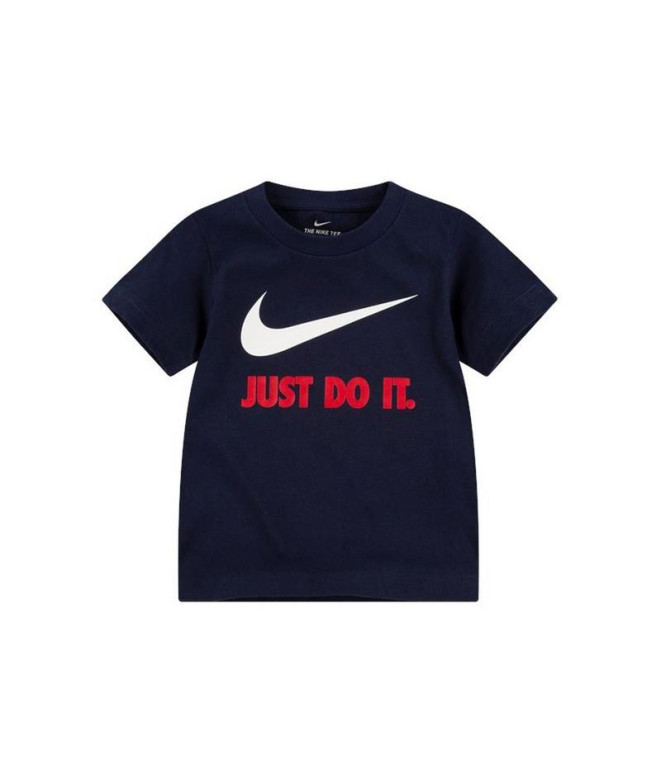 Camiseta Nike Menino Swoosh JDI Marinha