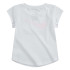 Camiseta Nike Menina Swoosh JDI Branco