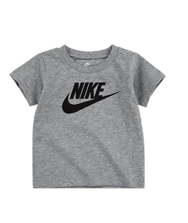 T-shirt Nike Futura SS Girl Cinzento