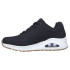 SapatilhasSkechers Uno - Stand On Air Mulher Preto Durabuck/ Mesh