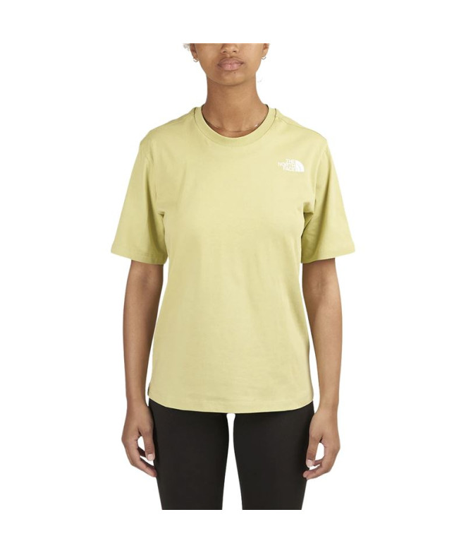 T-shirt The North Face Relaxed Redbox Mulher...