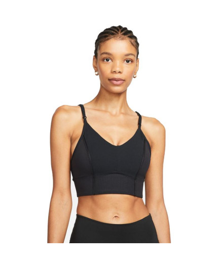 Sutiã esportivo Nike Yoga Dri-Fit Indy Preto