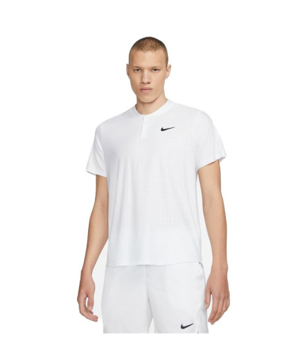 Polo tênis Homem de NikeCourt Dri-Fit Advantage Branco